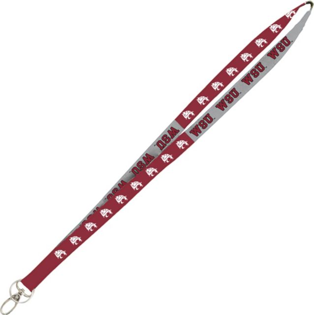 Washington State University 3/4'' Lanyard