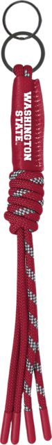 Washington State University Knotted Loop Keychain
