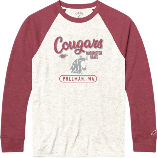 Washington State University Cougars Baseball Long Sleeve T-Shirt