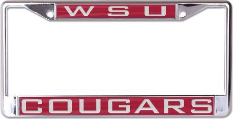 Washington State University Cougars License Plate Frame