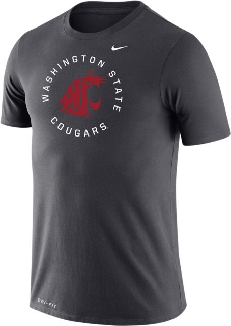 Washington State University Cougars Dri-Fit Short Sleeve T-Shirt