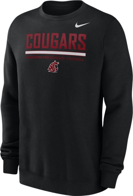 Washington State University Cougars Football Crewneck Sweatshirt