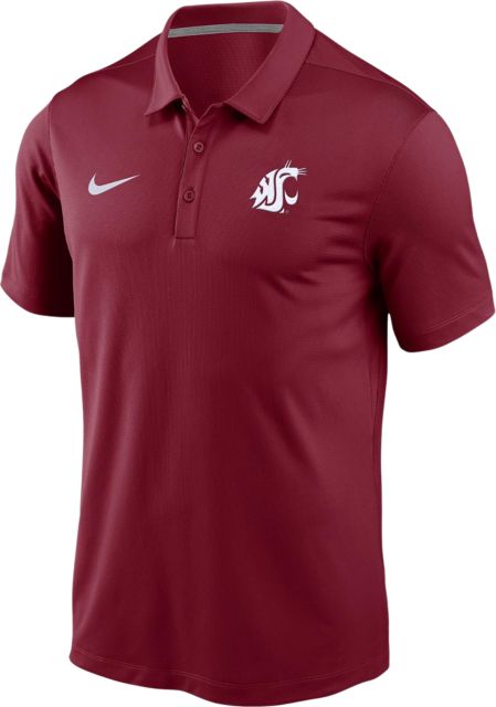 Washington State University Cougars Victory Solid Polo