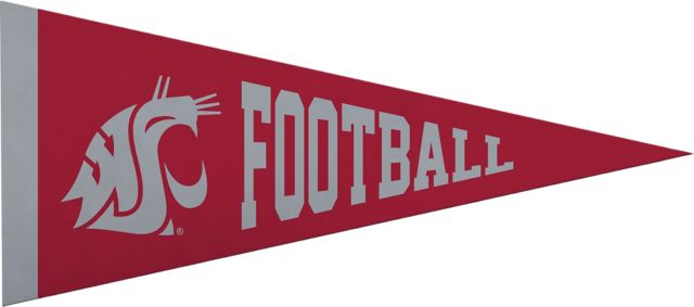 Washington State University 4x9 Football Pennant
