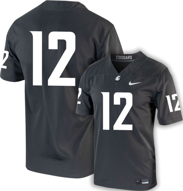 Washington State University Football #12 Replica Jersey