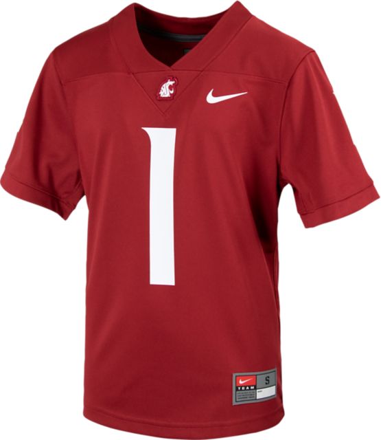 Washington State University #1 Youth Football Jersey
