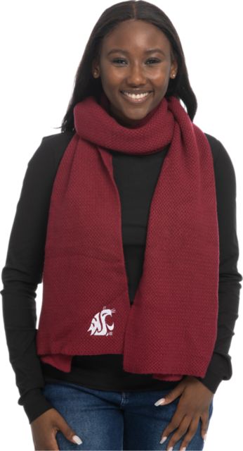 Washington State University Women's Knit Scarf