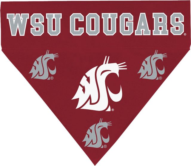 Washington State University Cougars Pet Bandanna