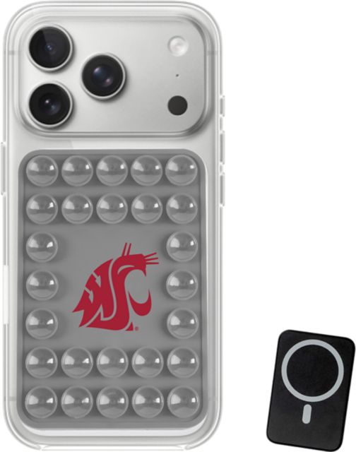 Washington State University Cougars Silicone Holder with MagSafe