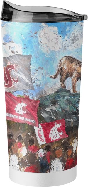 Washington State University 20oz Collector Powder Coat Tumbler