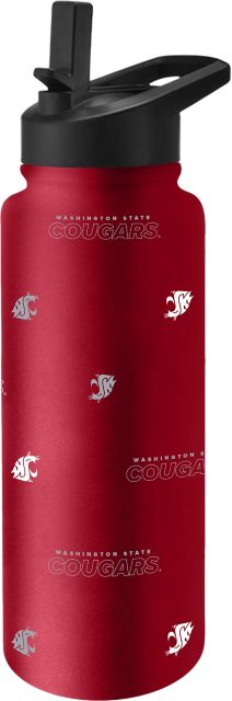 Washington State University 34oz Step And Repeat Quencher Bottle