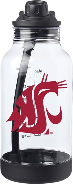 Washington State University Cougars 64 oz. Brewster Sports Bottle
