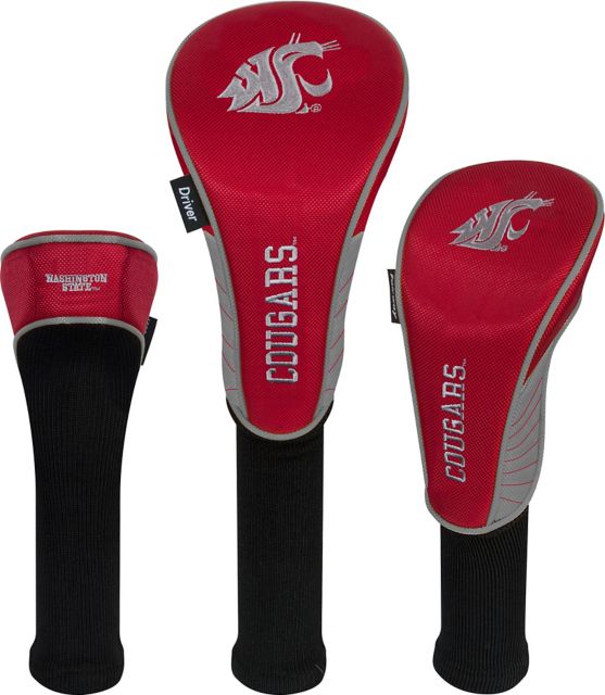 Washington State University Cougars Golf 3-Pack Head Cover