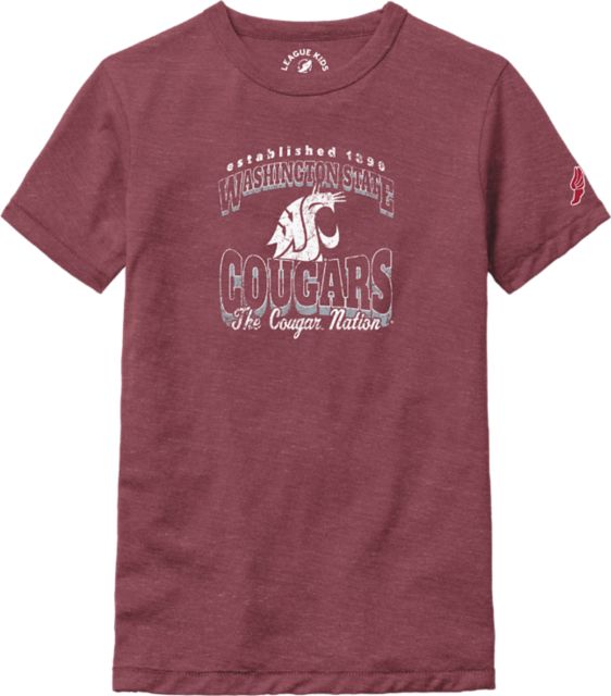 Washington State University Football Youth Short Sleeve T-Shirt