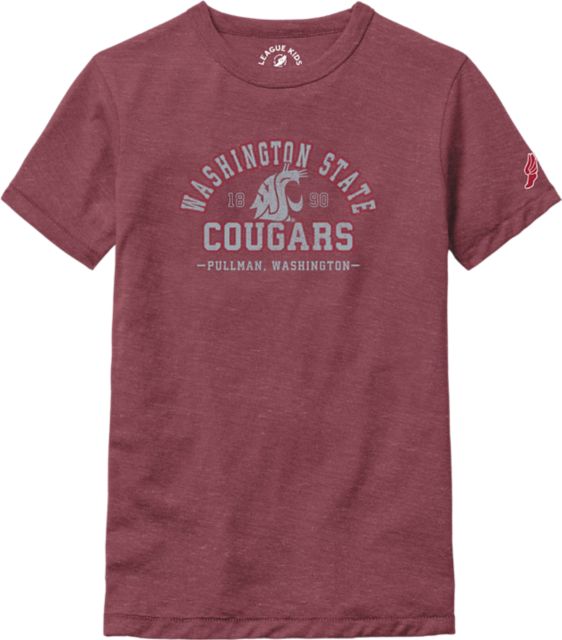 Washington State University Cougars Youth Short Sleeve T-Shirt