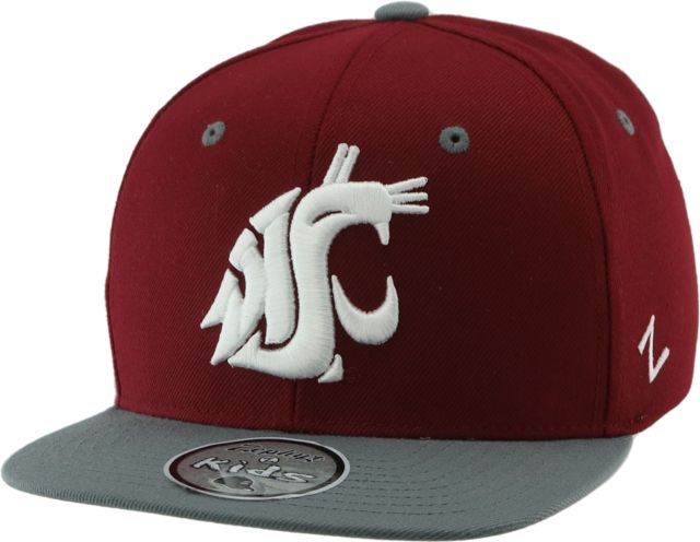 Washington State University Youth Flat Bill Cap