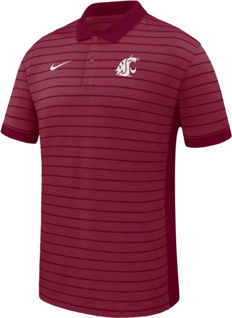 Washington State University Stripe Victory Polo