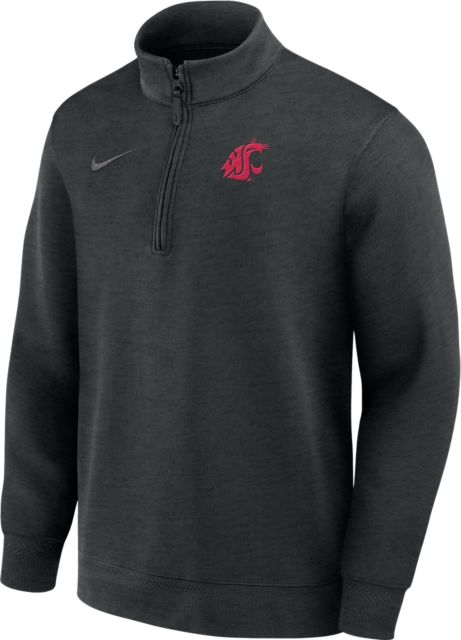 Washington State University Basketball Coaches 1/2 Zip