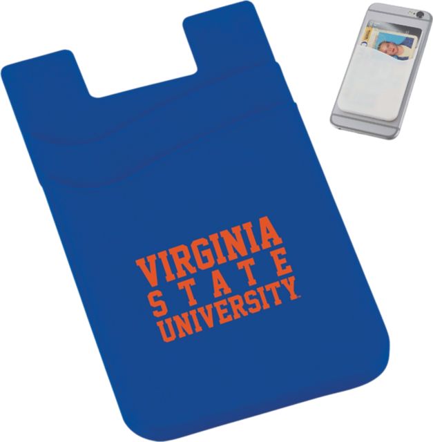 Virginia State University Silicone Card Wallet