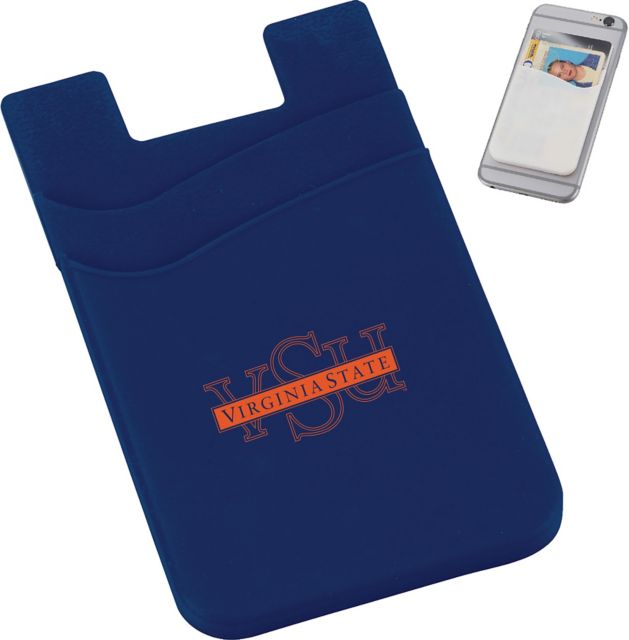 Virginia State University Silicone Card Wallet