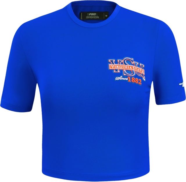 Virginia State University Women's Midriff Short Sleeve T-Shirt