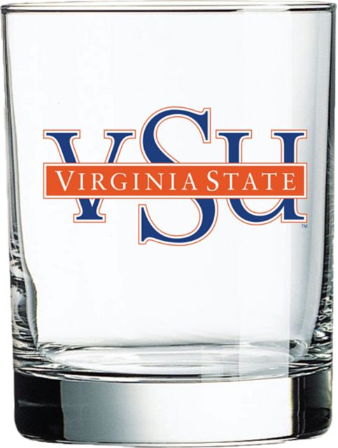 Virginia State University Double Old Fashioned 14 oz. Glass