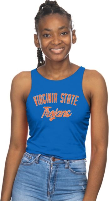 Virginia State University Women's Trojans Cropped Top
