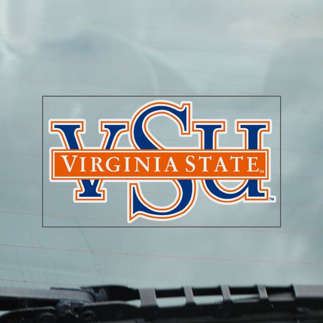 Virginia State University Cling Decal