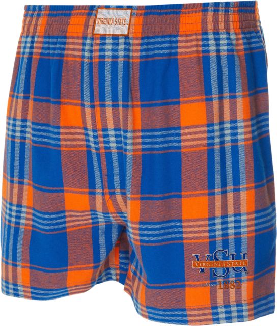 Virginia State University Flannel Boxers