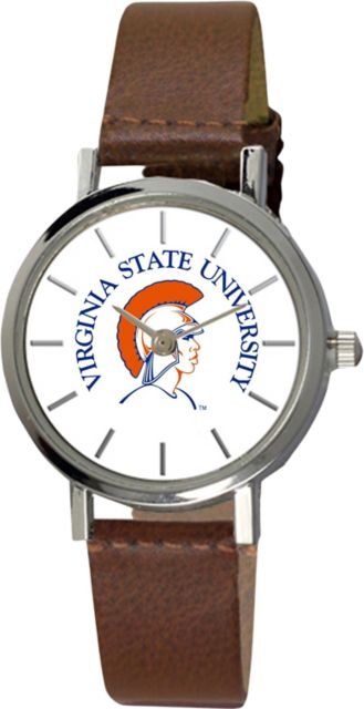 Virginia State University 28 mm Ladies Leather Watch