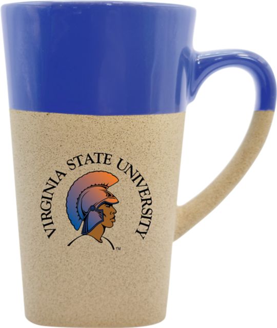 Virginia State University Trojans 16 oz. Stone Glaze Mug