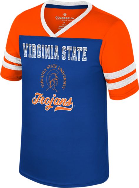 Virginia State University Trojans Youth Girls Bling Short Sleeve T-Shirt