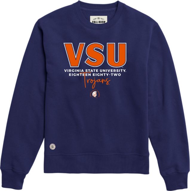 Virginia State University Trojans Fleece Crewneck