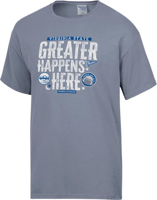 Virginia State University Slogan Comfort Wash Garment Dyed T-Shirt