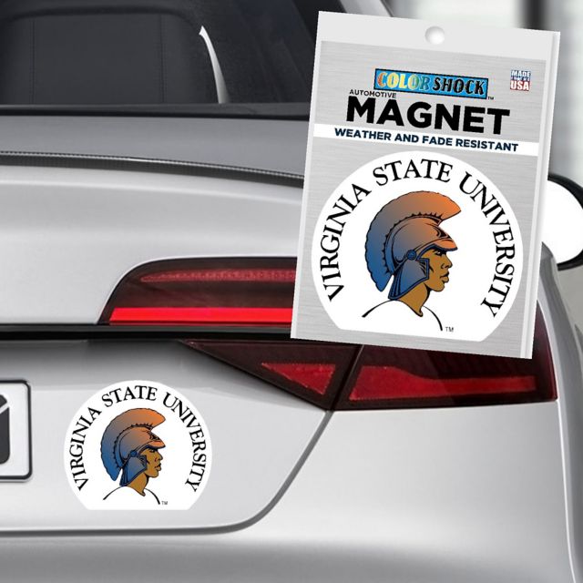 Virginia State University 6x6 Trojans Magnet