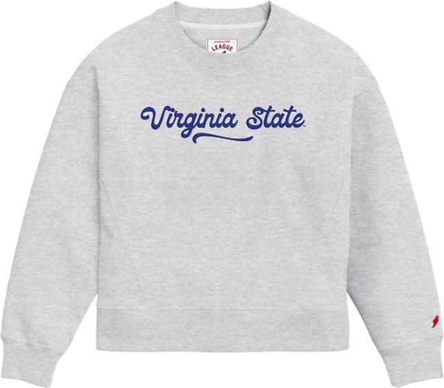 Virginia State University Trojans Women's Boxy Crewneck Sweatshirt