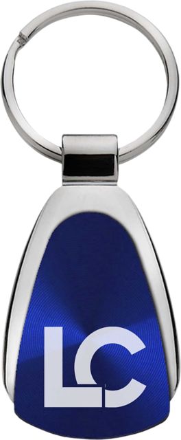 Lewis & Clark Community College Tear Drop Keytag