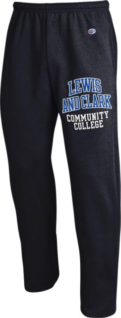 Lewis & Clark Community College Open Bottom Sweatpants