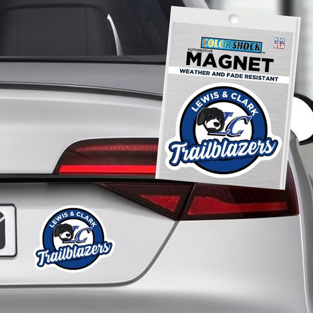 Lewis & Clark Community College 4x4 Magnet