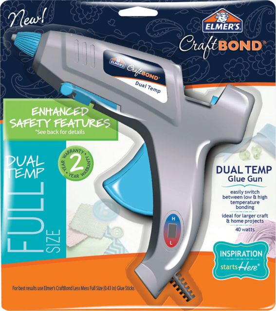 HOT GLUE GUN DUAL TEMP FULL 40 WATT