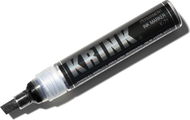 K-71 PERMANENT INK MARKER BLACK
