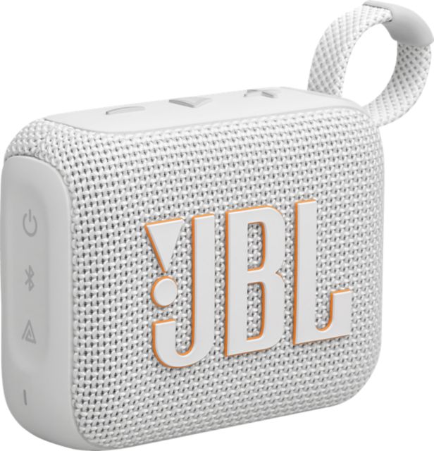JBL Go 4 Wireless Speaker, White - ONLINE ONLY