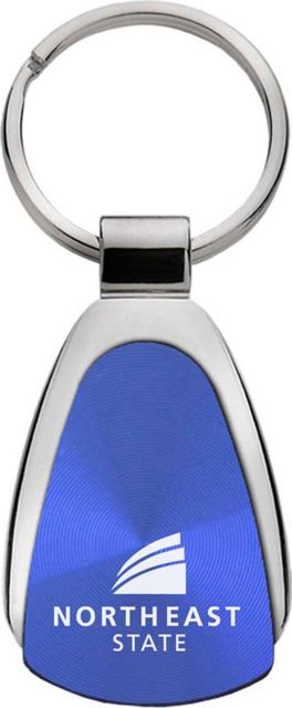 Northeast State Teardrop Keychain