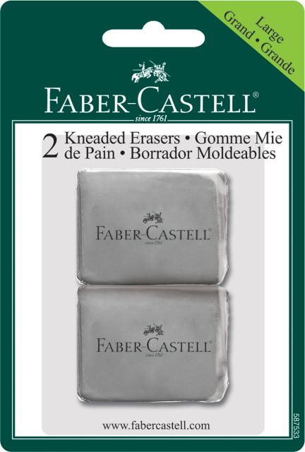 KNEADED ERASER LARGE 2-PACK