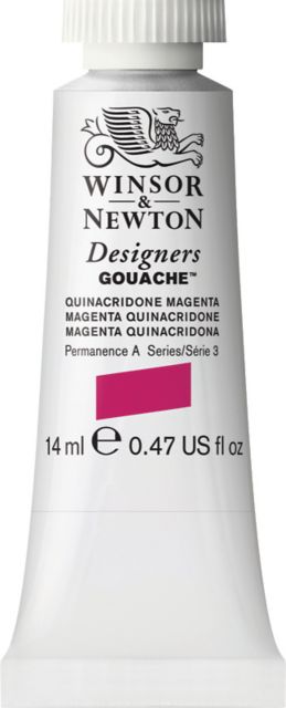 Designer Gouache 14mL Quinacridone Magenta