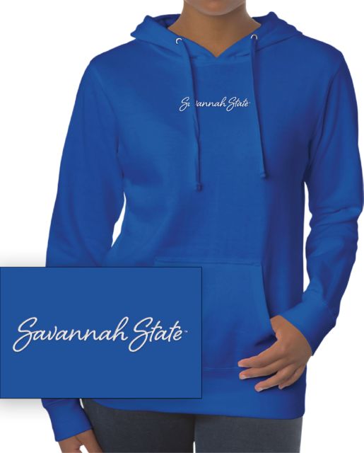 Savannah State University Women's Chainstitch Hooded Sweatshirt