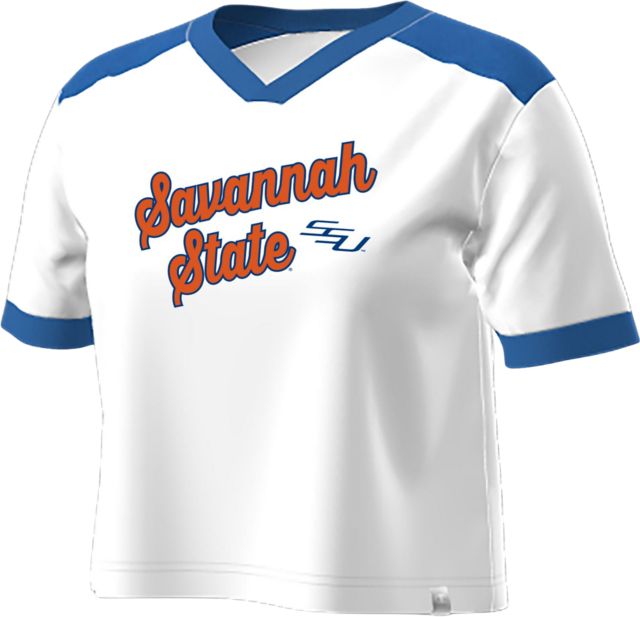 Savannah State University Women's Open Back Short Sleeve T-Shirt
