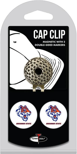 Savannah State University Golf Cap Clip and Ball Marker Set