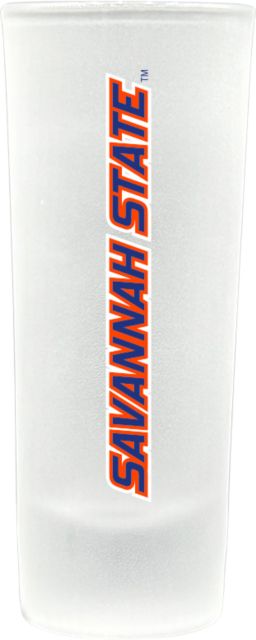 Savannah State University Frosted Collector's Glass
