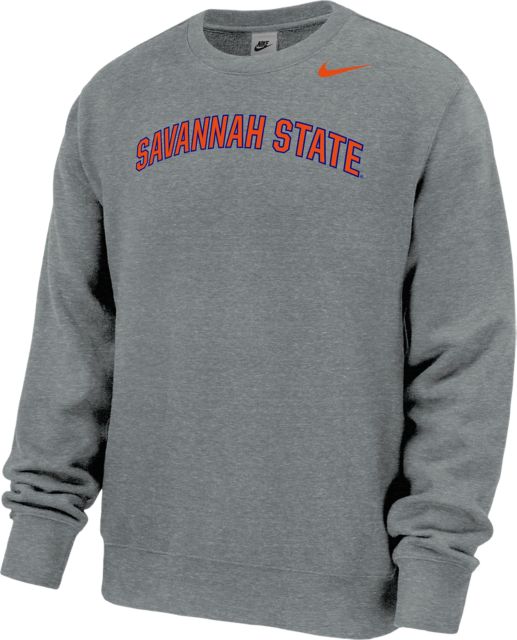 Savannah State University Club Fleece Crewneck Sweatshirt